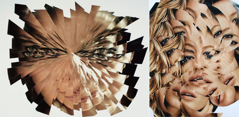 incredibili collage di lola dupre