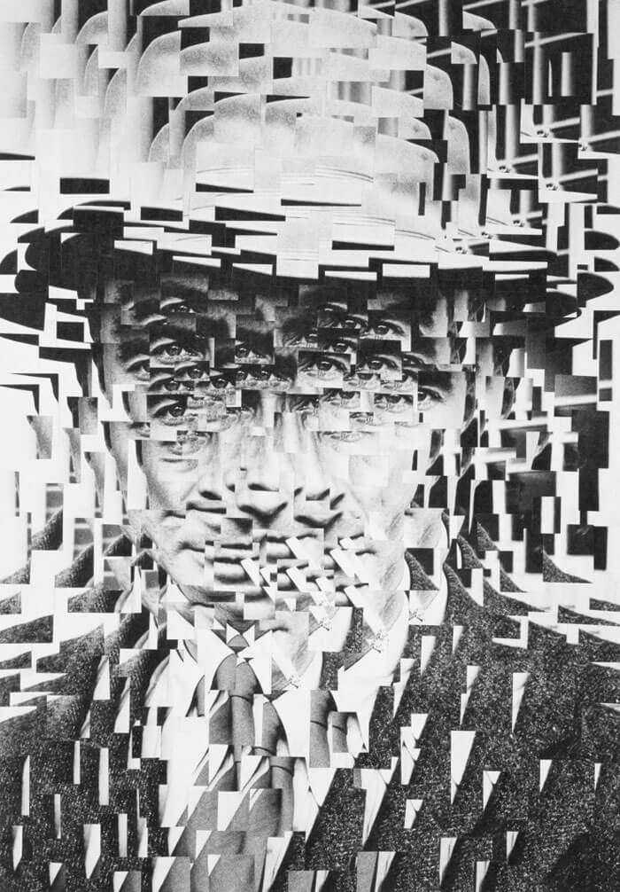 incredibili collage di lola dupre robert oppenheimer