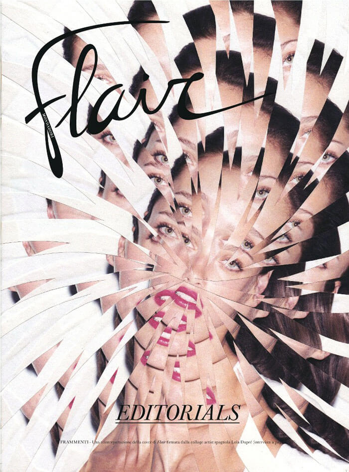 incredibili collage di lola dupre 