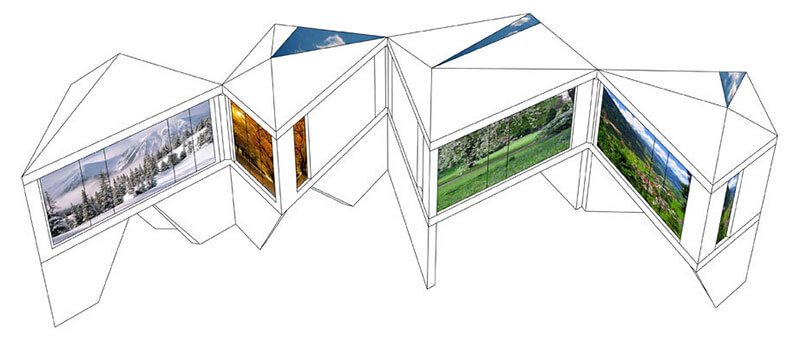 casa trasformabile sperimentale