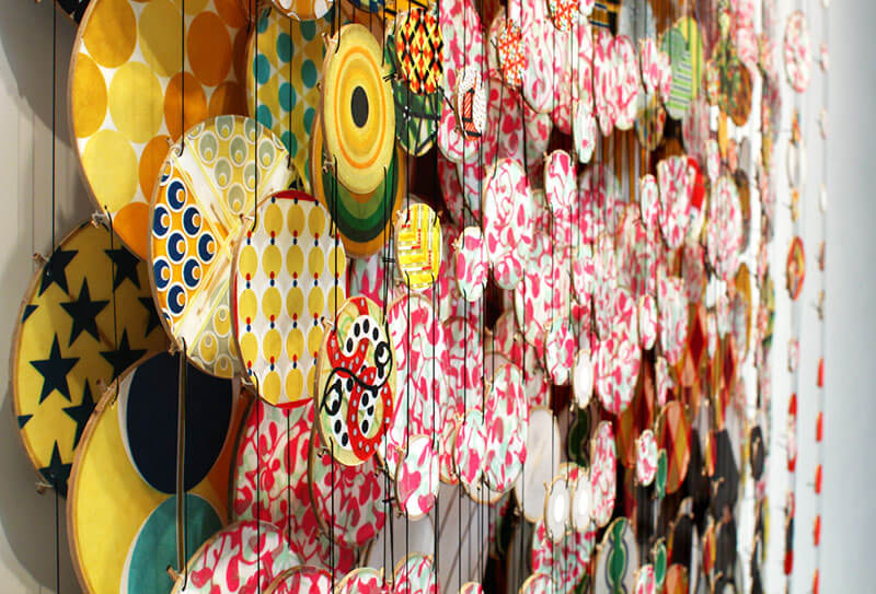 jacob hashimoto installazioni di carta
