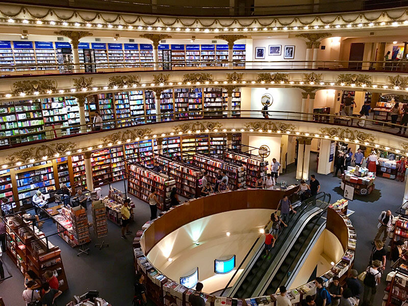 Libreria più bella del mondo Buenos Aires El Ateneo ex Teatro
