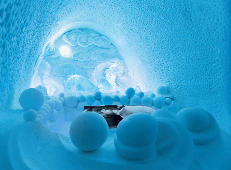 hotel di ghiaccio svezia