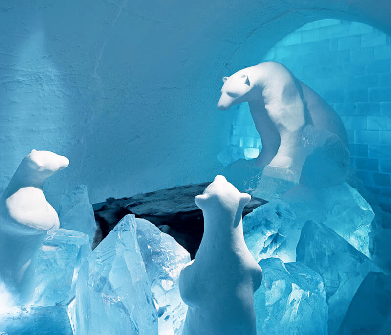 icehotel hotel di ghiaccio