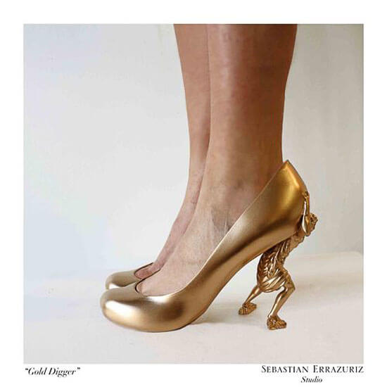 12 shoes for 12 lovers gold digger