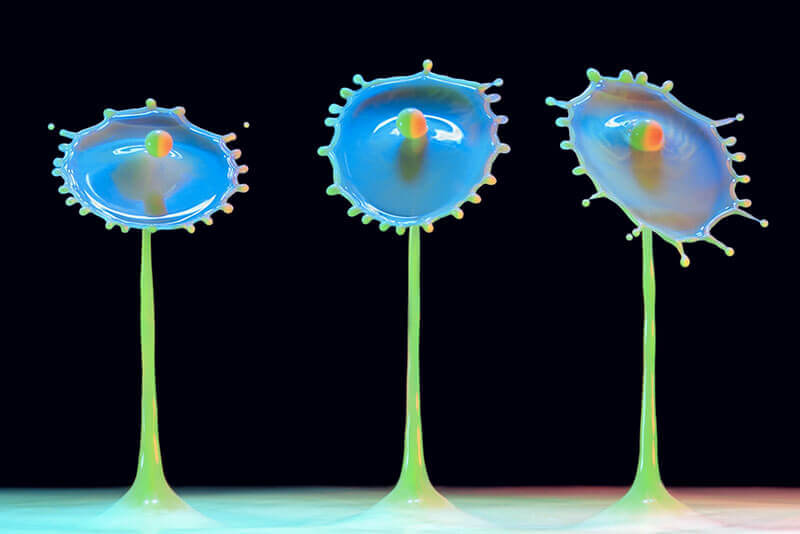 Corrie White water drop photography liquid art