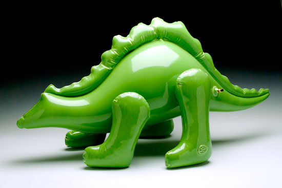 dinosauri gonfiabili di brett kern