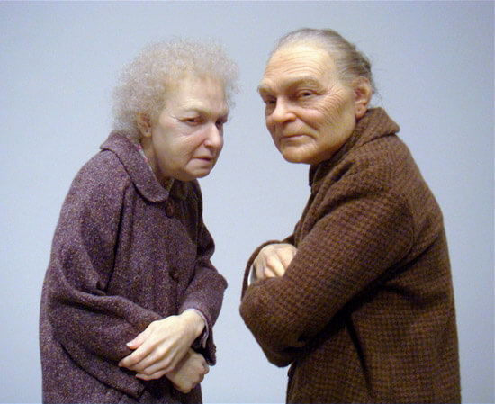 scultore iperrealista ron mueck