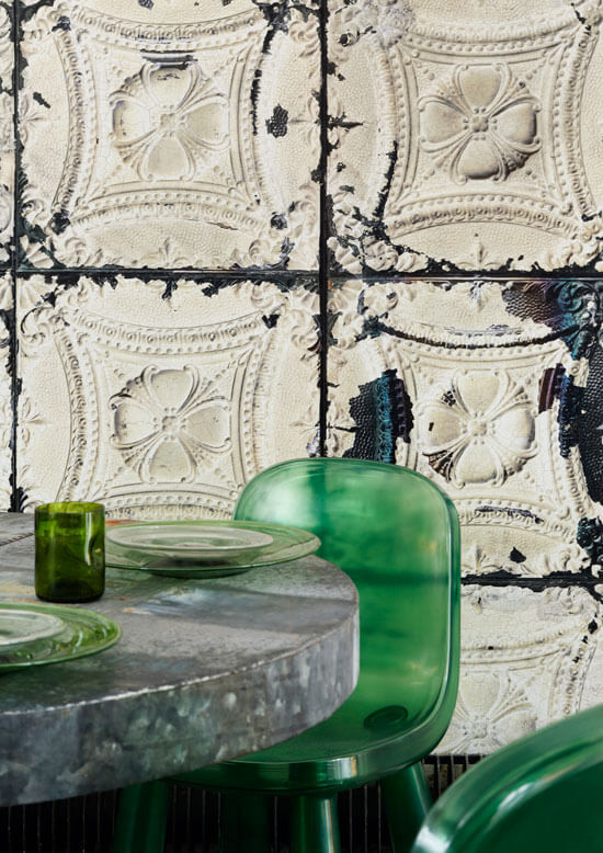 carte da parati di design merci brooklyn tins