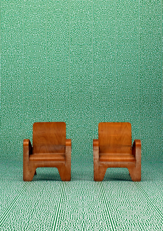 carte da parati di design studio job