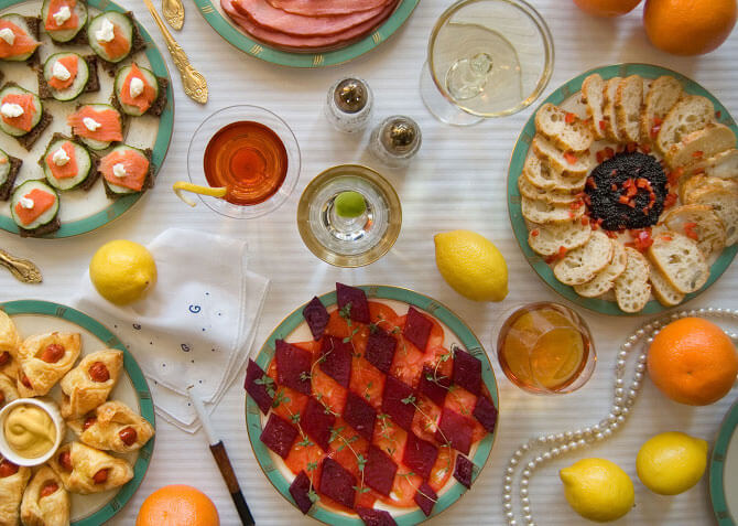 apparecchiare la tavola come in un libro