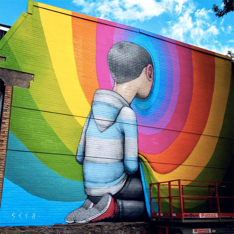 Seth Globepainter - Street Art