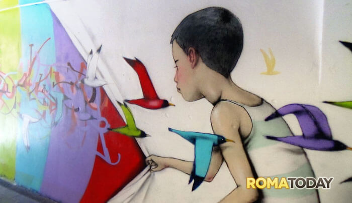 seth street art a roma