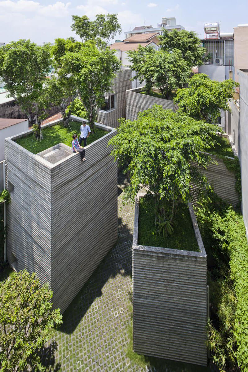 giardino pensile house for trees