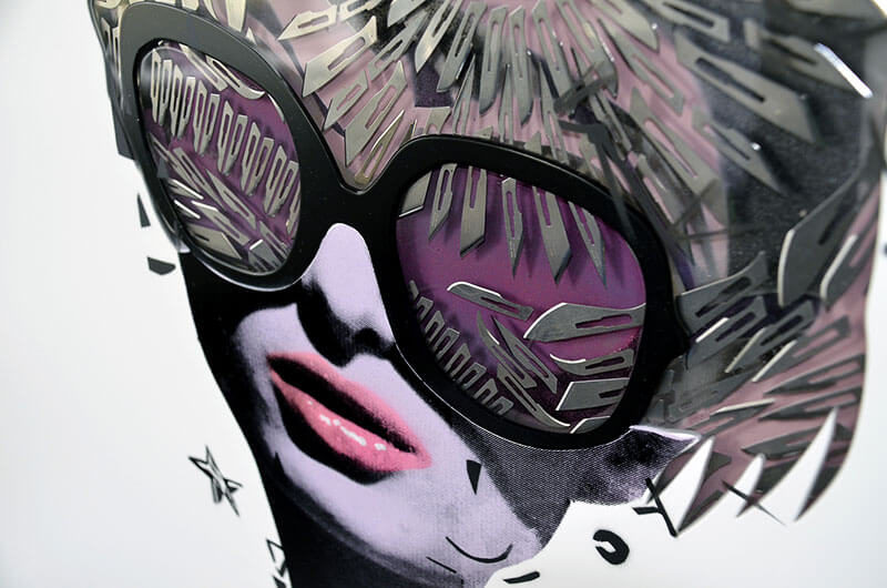 miss bugs mixed media artworks