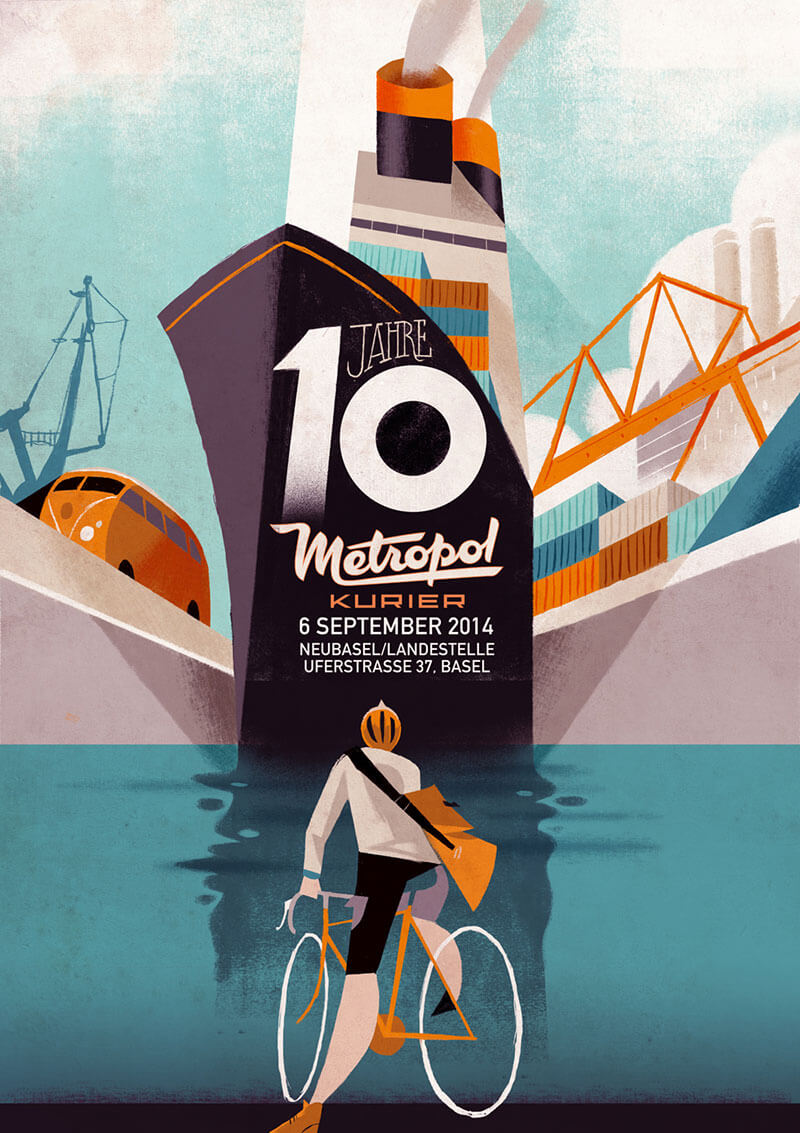 riccardo guasco metropol illustrazione