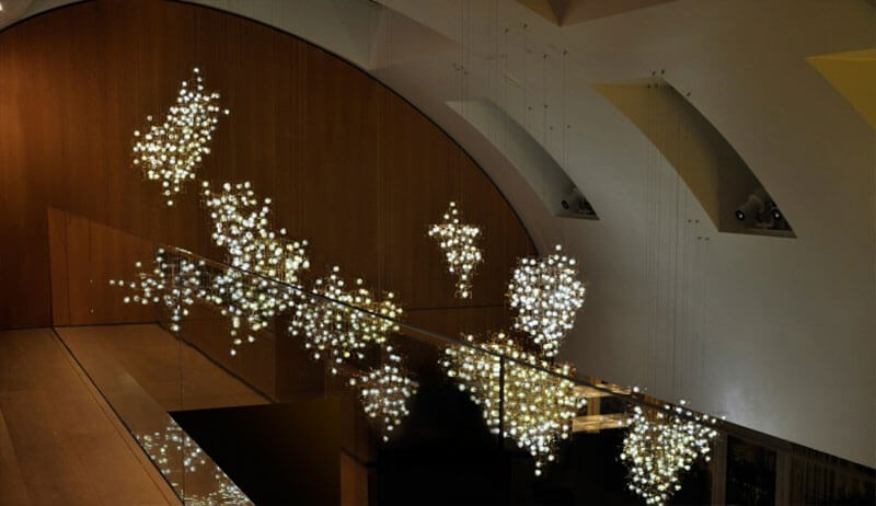 fragile future III scultura luminosa di studio drift