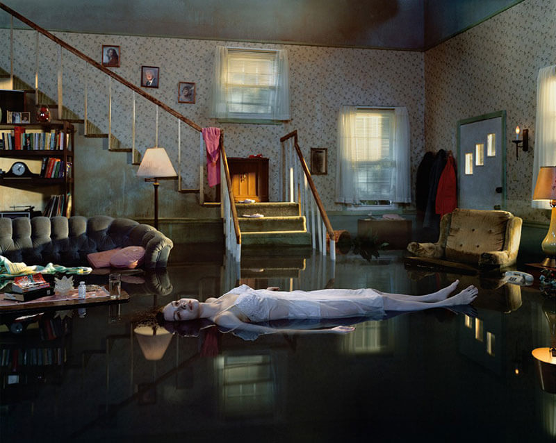fotografia di gregory crewdson ophelia