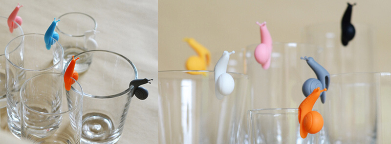 gadget in cucina party snail segnabicchieri
