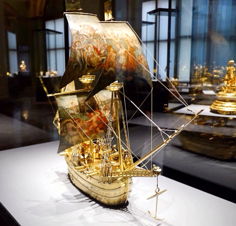 hans schlottheim automi meccanici a forma di nave