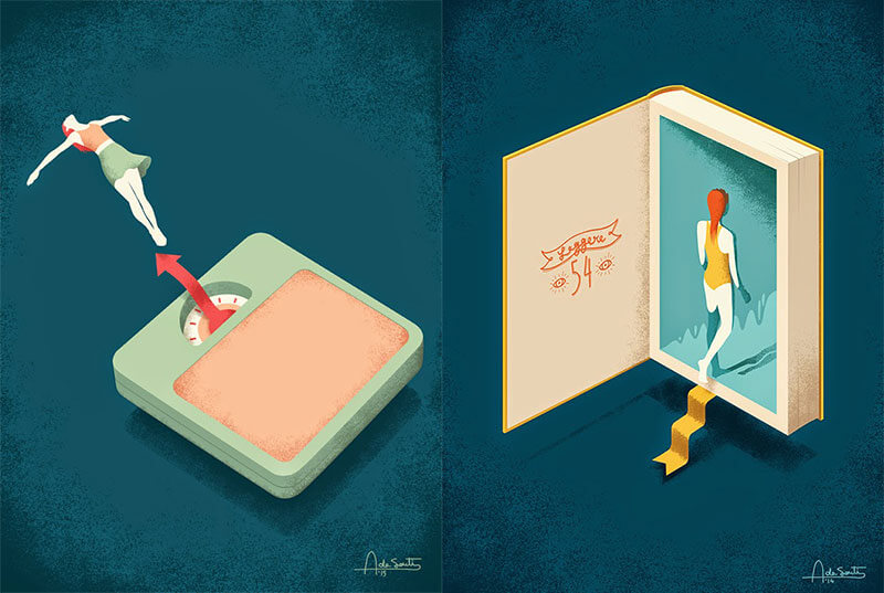 andrea de santis illustrazioni editoriali