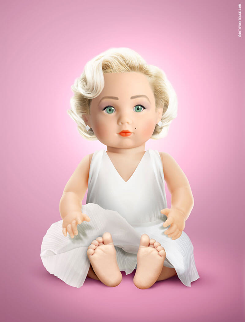 marilyn monroe by dito von tease