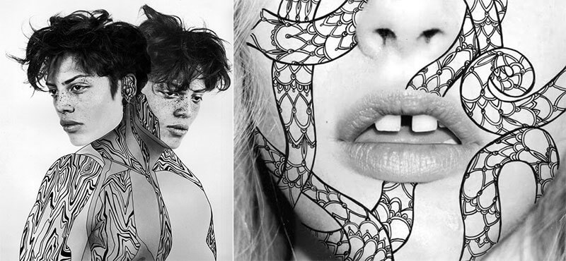 illustrazioni su foto alana dee hayes