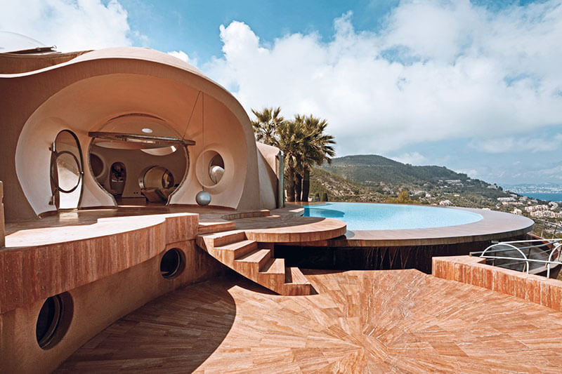 bubble palace antti lovag architect