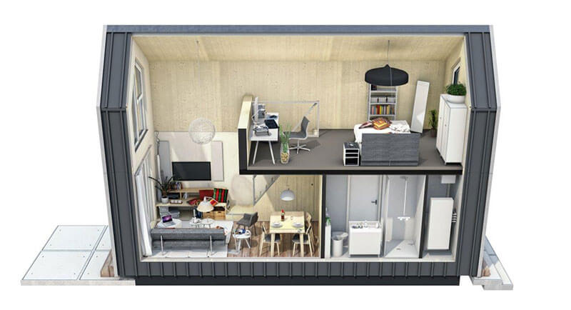 casa prefabbricata amsterdam