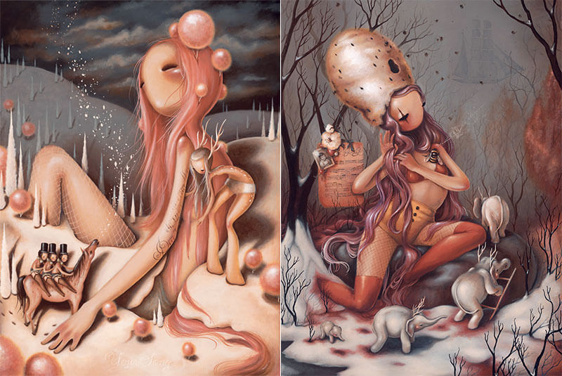 pop art paintings brandi milne