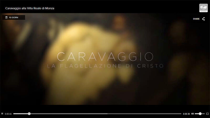Video della mostra Flagellazione Caravaggio a Monza