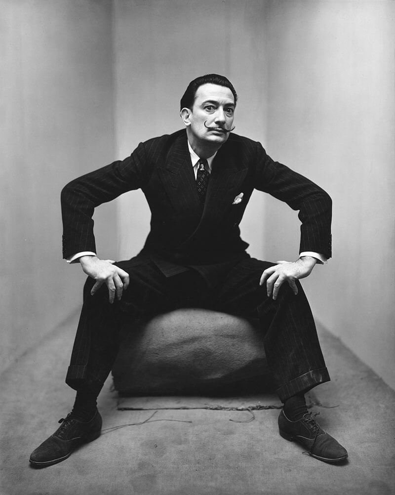 irving penn corner portrait salvador dali