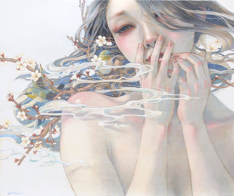 miho hirano dipinti surrealisti