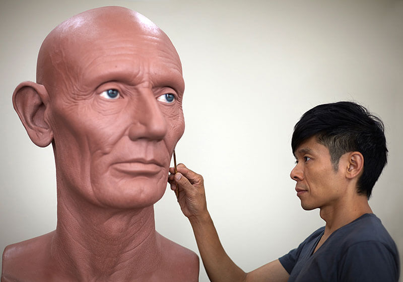 sculture iperrealistiche kazuhiro tsuji