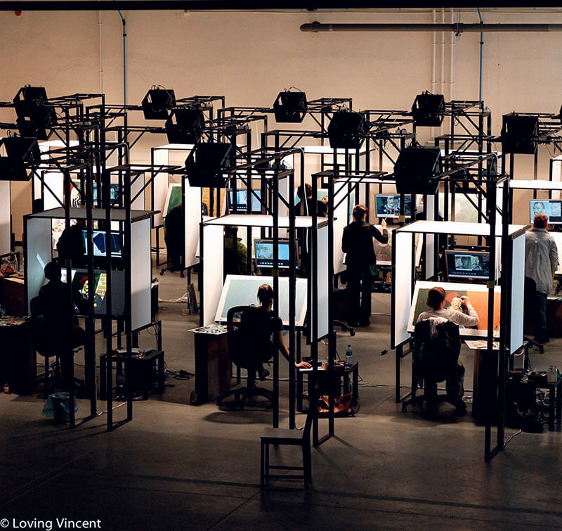 Film su Van Gogh - Loving Vincent - pittori all'opera