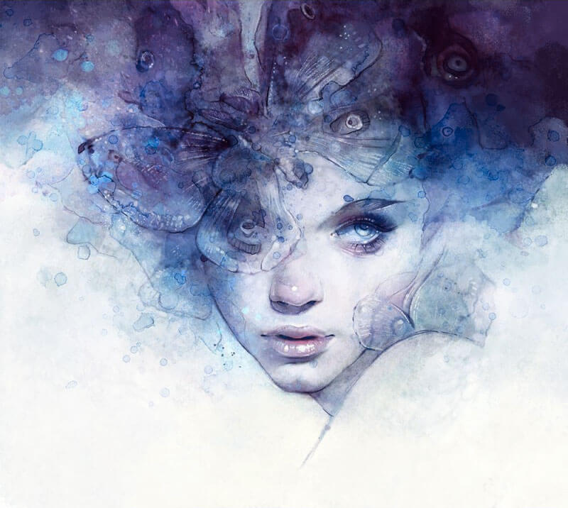 Illustrazioni digitali fantasy della digital artist Anna Dittmann