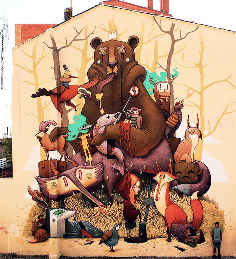 Dulk Street Art Murals