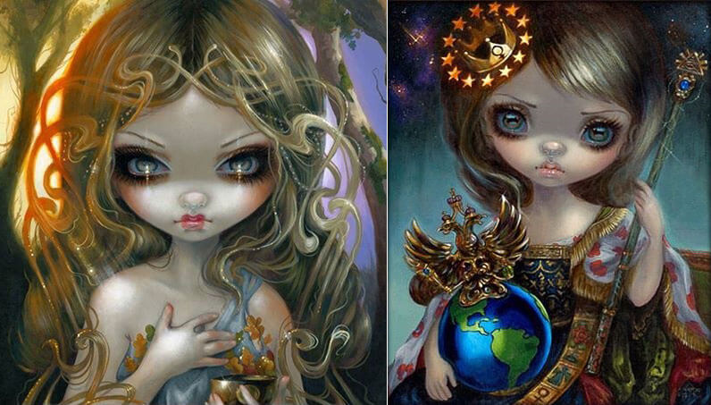 Jasmine Becket Griffith fantasy paintings
