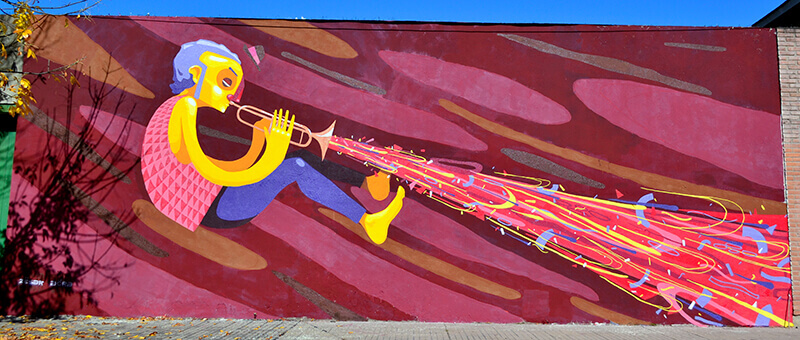 Murales di Zesar Bahamonte