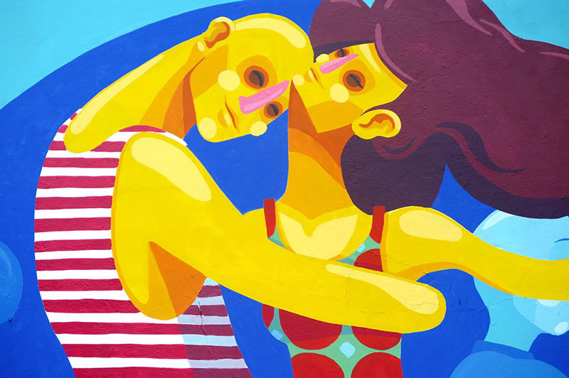 Murales di Zesar Bahamonte