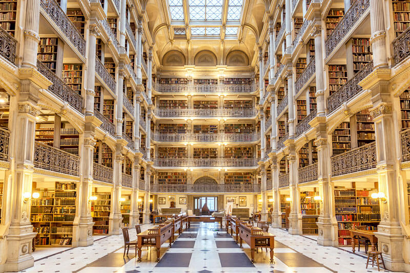 Biblioteca George Peabody, Baltimora (USA)