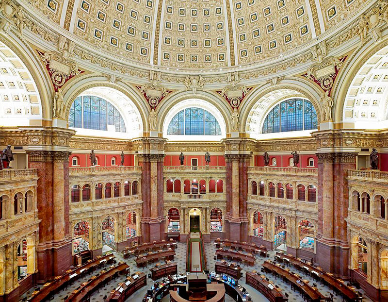 Biblioteca del Congresso, Washington DC (USA)