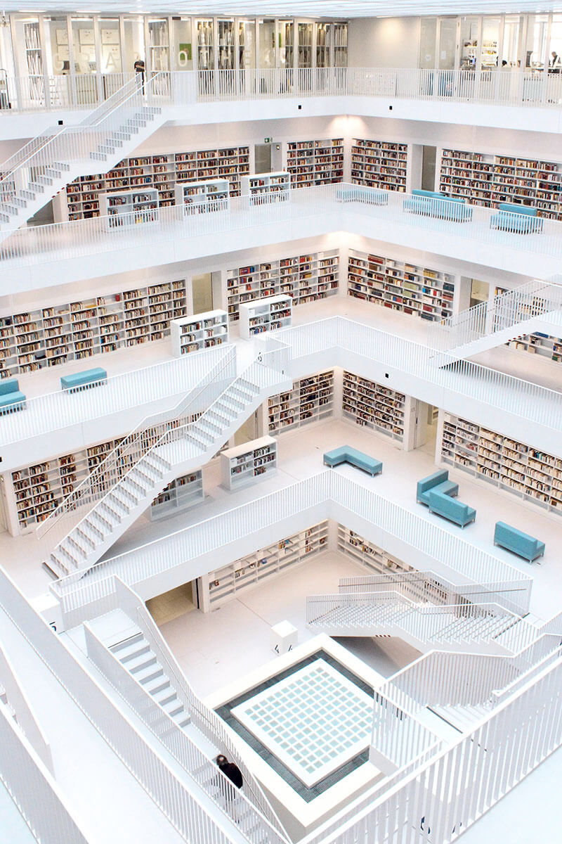 Biblioteca Civica di Stoccarda (Germania)