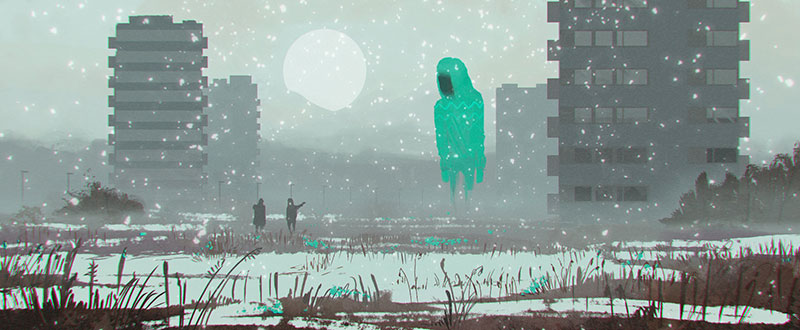 Illustrazioni distopiche di Marcin Wolski