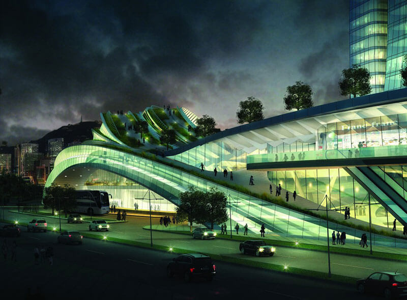 West Kowloon Station di Hong Kong