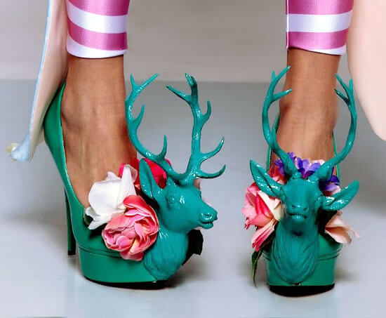 ana-ljubinkovic-reindeer-shoes
