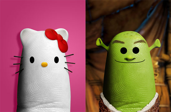 ditology hello kitty e shrek