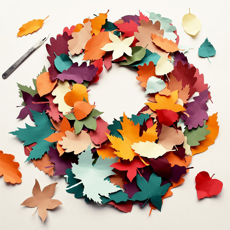 Illustrazioni ritagliate a mano di Owen Gildersleeve Paper Cut Art