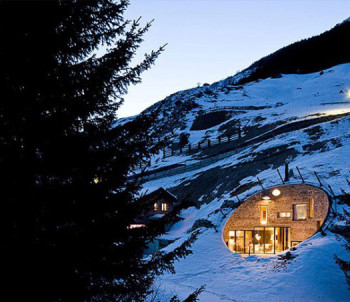 villa vals una casa nella montagna