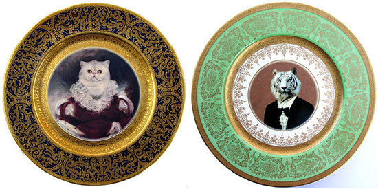 angela-rossi-animal-portrait-plates